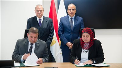 بروتوكول تعاون بين الري ومحافظة القليوبية لاستغلال أملاك الوزارة وتغطية الترعة البولاقية