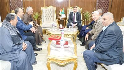 تفاصيل لقاء محافظ المنوفية بأهالي قريتي ميت البيضا ومشيرف