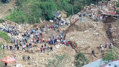 ارتفاع حصيلة الانهيار الأرضي إلى 35 قتيلا في الفلبين