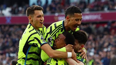 أرسنال يقسو على ويست هام بسداسية في الدوري الإنجليزي 