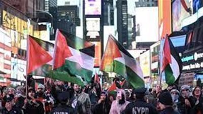 مسيرات حاشدة في الولايات المتحدة رفضا للعدوان الإسرائيلي على غزة