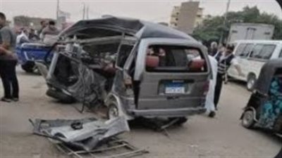 إصابة 6 أشخاص في حادث انقلاب سيارة سوزوكي بالبحيرة