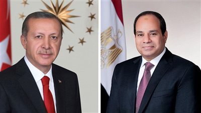 الرئيس التركى رجب طيب أردوغان يصل القاهرة للقاء الرئيس السيسى