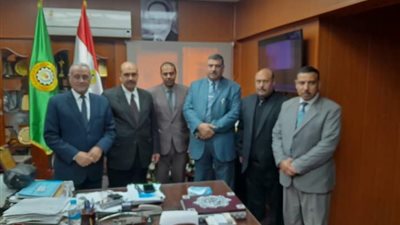 مدير تعليم الدقهلية يستقبل مديرى الوحدة المنتجة بالوزارة لهذا السبب