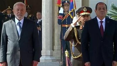 الرئيس السيسي مع نظيره البرازيلي يؤكدان ضرورة وقف إطلاق النار في غزة