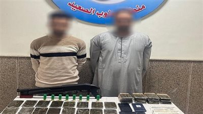 مكافحة المخدرات تضبط تجار الكيف قبل ترويج 50 طربة حشيش بقنا