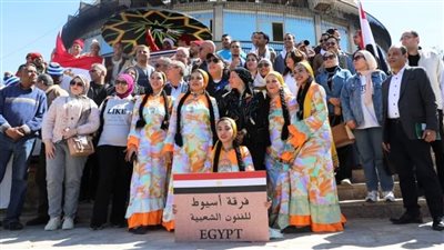 نائب المحافظ تشهد ديفيلية المراكب الشراعية ضمن فعاليات مهرجان أسوان الدولى 