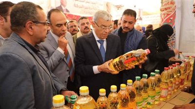 محافظ المنيا يفتتح معرض أهلا رمضان 