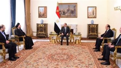 الرئيس السيسي وعمار الحكيم يبحثان الأوضاع الإقليمية المتوترة