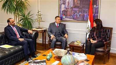 المشاط تبحث مع سفير قطر تعزيز التعاون المشترك والجهود التنموية بين البلدين