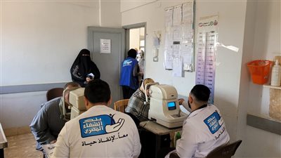 توقيع الكشف الطبي على 2290 فردا من أهالي «طوخ دلكا» بتلا مجانا 
