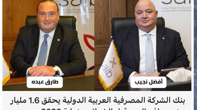 بنك الشركة المصرفية العربية يحقق 1،6 مليار جنيه صافى الربح قبل الضرائب نهاية 2023