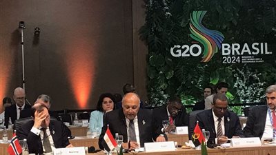  وزير الخارجية يؤكد على أهمية إصلاح الحوكمة العالمية