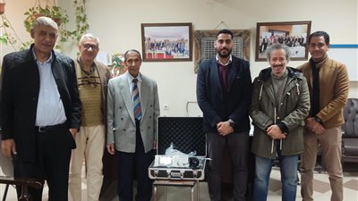 نقابة الأطباء تتبرع بجهاز «مفتت الحصوات بضغط الهواء» لمستشفى المسالك الجامعي بأسيوط