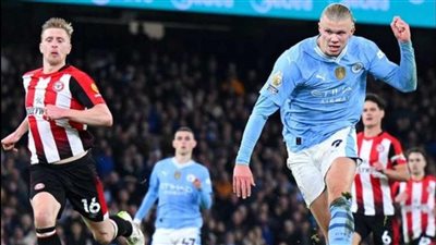 هالاند يقود مانشستر سيتي لمطاردة ليفربول بالفوز على برينتفورد 