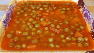 طريقة عمل البسلة بالجزر المجمدة سهلة وسريعة