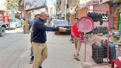 حملة مكبرة لرفع الإشغالات من شوارع المنيا 