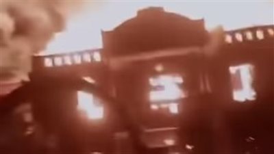 التحقيق في حريق داخل لوكيشن تصوير مسلسل الكبير أوى بمنشأة القناطر