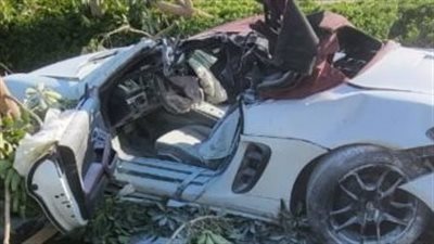 إصابة 4 أشخاص فى حادث تصادم مروع بالوادى الجديد