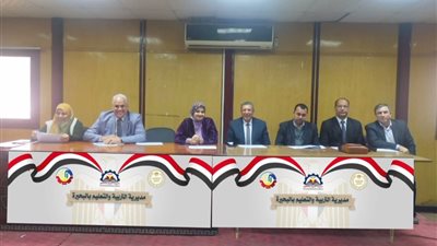 بالصور.. انعقاد لجنة مقابلات الدفعة الثانية من مبادرة 1000 مدير مدرسة بالبحيرة