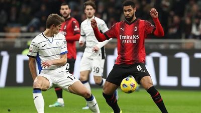 التعادل يسيطر على مباراة الميلان وأتالانتا في الدوري الإيطالي 