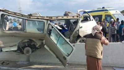 إصابة سائقين في حادث تصادم سيارتين على طريق دار السلام بسوهاج