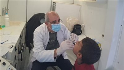 الكشف على 1645 مريضًا فى قافلة علاجية فى بني عبيد بالدقهلية