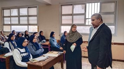 وكيل وزارة التعليم بدمياط يواصل جولاته التفقدية لمتابعة سير العملية التعليمية بالمدارس