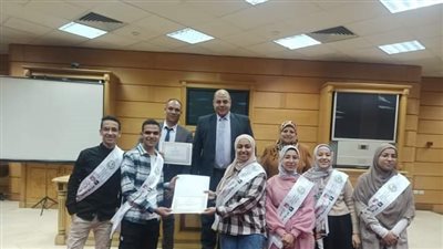 «عنتر» يهنئ طلاب بني سويف بعد فوزهم بالمركز الثاني على مستوى الجمهورية