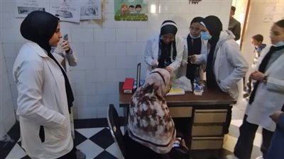 جامعة المنيا تُطلق قافلة طبية توعويةلأهالي قرية «شم القبلية»