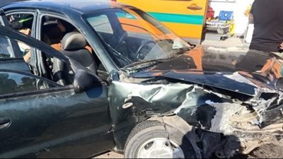 مصرع شاب فى حادث تصادم سيارة ملاكى ودراجة بشبرا الخيمة