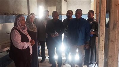 آخر تطورات الأعمال الجارية بمشروعات إنشاء مجمعات للمدارس فى أسوان