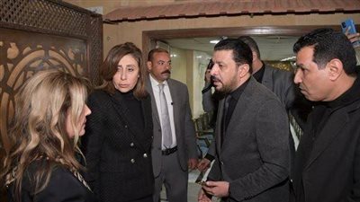 وزيرة الثقافة ومرتضى منصور يحضران عزاء الموسيقار حلمي بكر (صور)