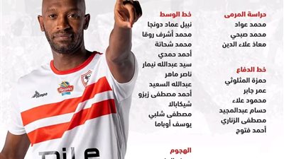جوميز يعلن قائمة الزمالك لمواجهة الأهلي.تواجد مجلس حسين لبيب وظهور جمال علام 