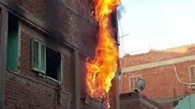 تسرب غاز يتسبب في كارثة تفحم سيدة في حريق منزلها بسوهاج