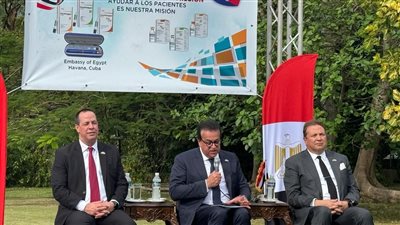 وزير الصحة: توفير الأنسولين لدولة كوبا يمثل أهمية كبيرة لمصر