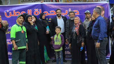 استعدادًا لرمضان.. حماة الوطن بقصر النيل توزع كراتين مواد غذائية على الأولى بالرعاية 