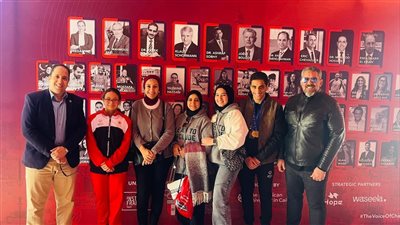 مشاركة متميزة لأبطال الاولمبياد الخاص بمنتدي رياضيين مصر بالجامعة الامريكية بالقاهرة