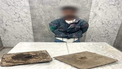 ضبط حرامي شهير بسرقة أغطية بالوعة الصرف الصحي في القاهرة