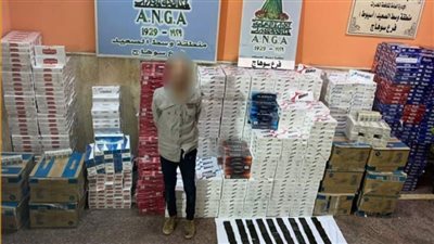 ضبط عنصر إجرامي خطير بحوزته كمية ضخمة من المخدرات في جرجا بسوهاج 