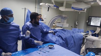  إجراء قسطرة تشخيصية وعلاجية ناجحة لحالات دوالي الحوض والرحم بمستشفيات جامعة المنوفية