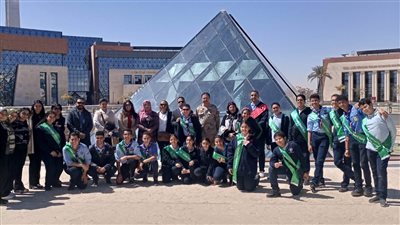 بالصور.. زيارة طلاب تعليم القاهرة لمدينة المعرفة بالعاصمة الإدارية