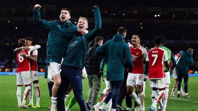 الأرسنال من المتأهلين للدور ربع النهائي في دوري أبطال أوروبا 