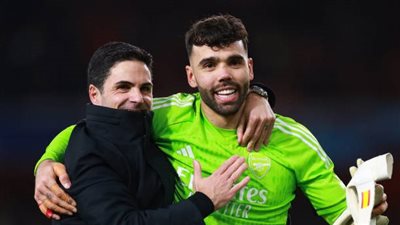 دافيد رايا: أشعر بالامتنان لأني ألعب مع أرسنال 