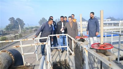  جولة مفاجئة لمحافظ الغربية لمتابعةمشروعات حياة كريمة وأعمال الرصف والتطوير بزفتى