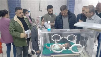  السكرتير العام يتفقد حضانة خاصة بمدينة المنيا