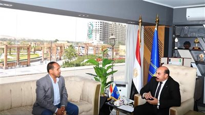 تفاصيل لقاء محافظ أسوان مع رئيس قطاع شركة المقاولون العرب بجنوب الوادى