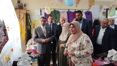 تعليم كفر الشيخ تنظم معرض لتوفير الملابس المجانية للطلاب ضمن مبادرة حياة كريمة
