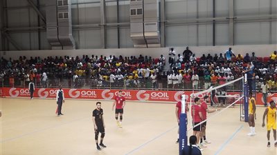 رجال طائرة مصر تحلق فى نهائى دورة الألعاب الإفريقية بعد عبور غانا 