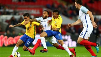 قمة ودية بين منتخبي إنجلترا والبرازيل 